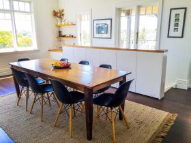 Custom Made Railing - Additional Kitchen Storage