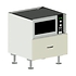 1 Drawer and Microwave Underbench