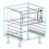 1 Drawer and Microwave Underbench AutoCad Drawing