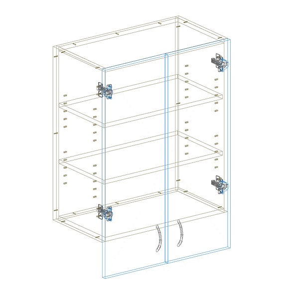 Rangehood Cabinet AutoCad Drawing
