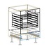 Under Bench Oven AutoCad Drawing