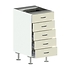5 Drawer Base Cabinet Open