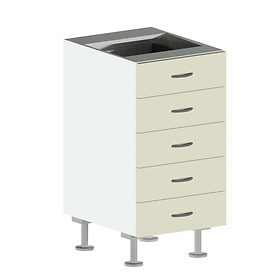 5 Drawer Base Cabinet