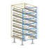 6 Drawer Base Cabinet  AutoCad Drawing
