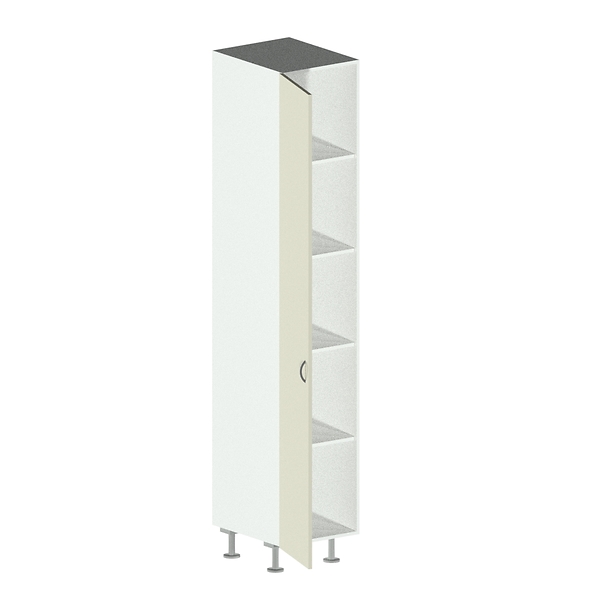 1 Door Tall Open
