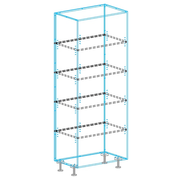 Open Tall AutoCad Drawing