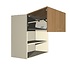 Lift Up Double Door Cabinet Open