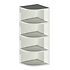 Open Left End Cabinet