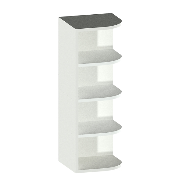 Open Right End Cabinet